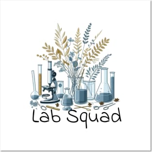 Lab Squad design Posters and Art